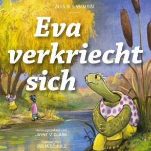 Eva verkriecht sich
